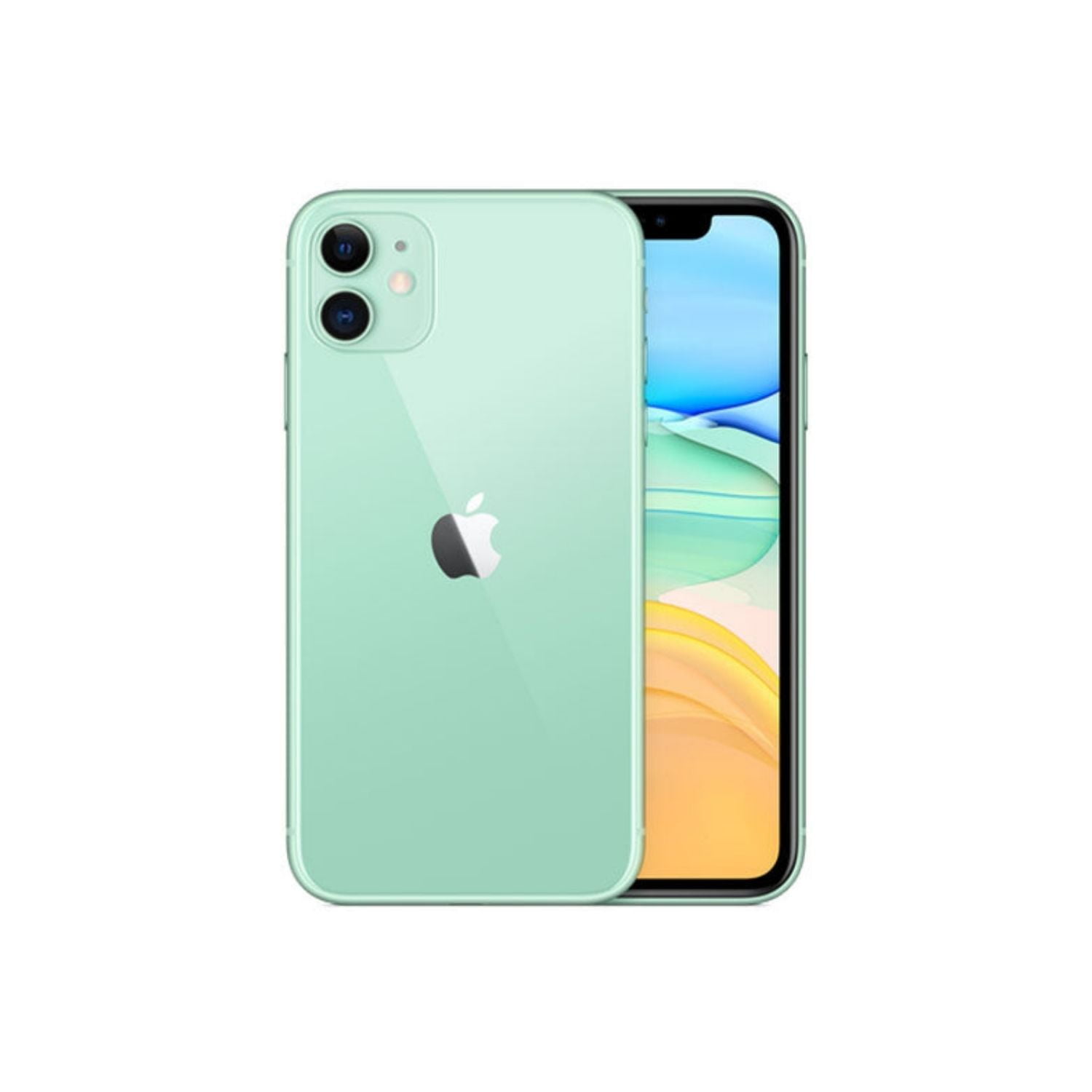 Pre-Owned Apple iPhone 11 (Fully Unlocked) 256GB Green (A2111) with Wireless Earbuds