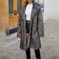 thumbnail image 4 of Niaviben Women Faux Fur Coat Plush Coat Long Womens Winter Coat Woman Winter Coat Winter Coat for Women Coats for Women Dark Gray XL, 4 of 4
