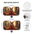 thumbnail image 2 of Disketp Windshield Sun Shade, Car Sun Shade for Front Window Maple Leaf Meditating Fox Sunshades Sun Visor Protector Blocks UV Rays Foldable, 2 of 5