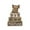 Gray_Cow, variant on hulanddfd Heart Shaped Table Decorations Cow PVC Signs Tiered Tray Decor Western Tabletop Centerpieces Farmhouses Highland Decor for Home Dining Table Mantel Shelf