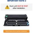 thumbnail image 3 of DR820 DR-820 DR 820 Drum Unit Compatible for Brother DR820 DR 820 Work for Brother HL-L6200DW MFC-L5850DW MFC-L5800DW MFC-L5900DW HL-L5200DW HL-L5100DN Printer (Black, 2-Pack), 3 of 8