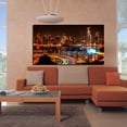 thumbnail image 4 of New York City View From New Jersey Wall Art City Skyline Picture Canvas Art Downtown Night Framed Painting Wall Decor For Home Office Bedroom Livingroom Ready to Hang, 4 of 6