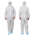 thumbnail image 1 of Overalls Greenour 2XL desechables, blancos y transpirables, paquete de 12, 1 of 9