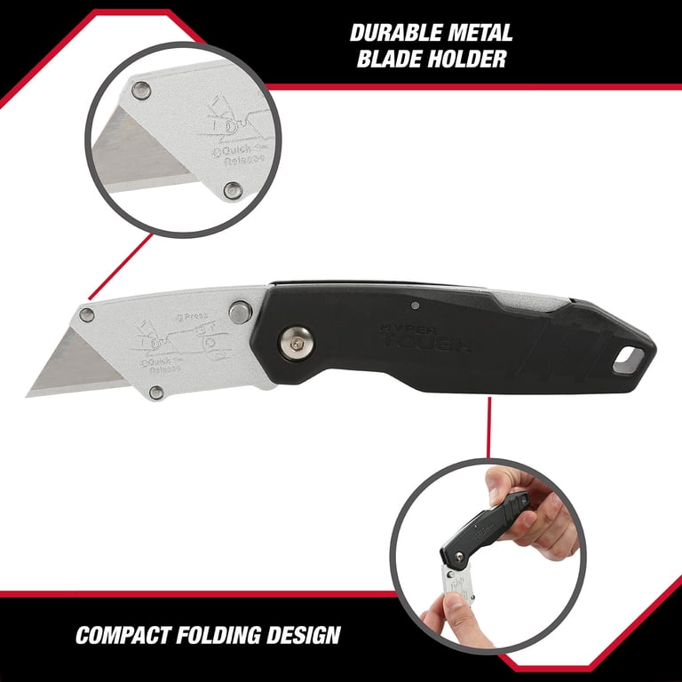 【交渉可】ハイパーナイフ Hyper Knife Hyper Tough Retractable Utility Knife with Quick-Change Blades