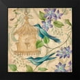 thumbnail image 2 of Tava Studios 20x20 Black Modern Framed Museum Art Print Titled - Springs Song II, 2 of 5