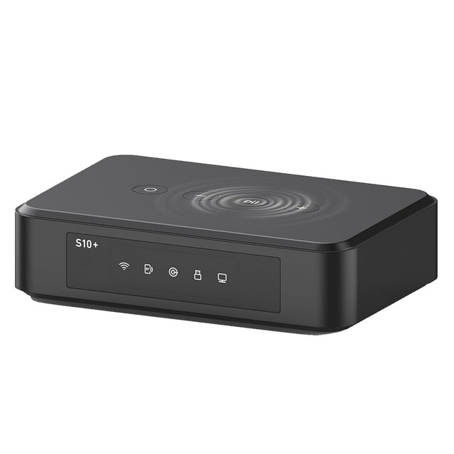 Arylic S10+ Transmisor de Música Inalámbrico Conector Auxiliar 3,5 mm Receptor de Audio Inalámbrico Bluetooth para PC Adaptador de Conector de Audio Auxiliar Enchufe Estadounidense