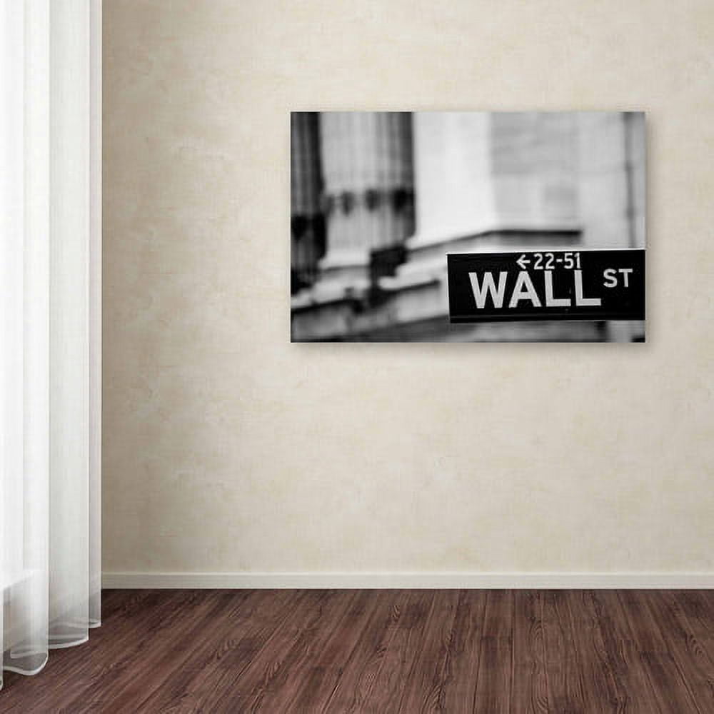 Trademark Fine Art "Wall St" Canvas Art by Yale Gurney