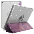 thumbnail image 7 of Dteck iPad 8th 7th Generation Case with Pencil Holder - Slim Folio Stand Smart Magnetic Full Body Protective Cover with Auto Wake/Sleep for iPad 10.2 Inch Tablet 2020/2019 Release, Purple Marble, 7 of 7