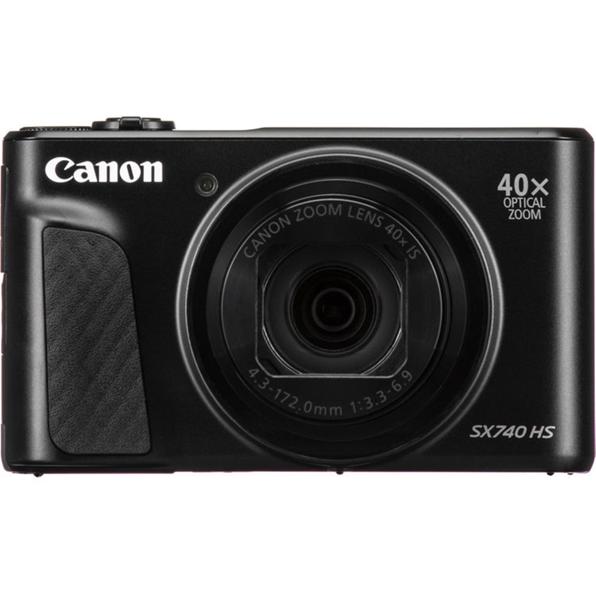 Canon PowerShot SX740 HS 20.3MP Digital Camera Black with 64GB 