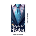 thumbnail image 3 of Elegant Design Feliz dia del Padre Necktie Banner for Father's Day Celebration Home Decoration, 3 of 8