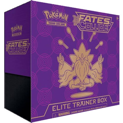 Pokemon Xy Fates Collide Elite Trainer Box Walmart Com Walmart Com