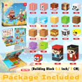 thumbnail image 2 of Juego de bloques magnéticos ToyUnited, 100 unidades, Pirate-Ship World, para niños a partir de 3 años, 2 of 6