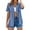 Sky Blue, variant on Yubnlvae Mint Green Summer Tops for Women Trendy Sleeveless Cotton Linen Tank Top Casual Button V Neck Tunic Blouses, M