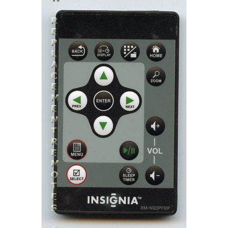 INSIGNIA RMNSDPF8IP (p/n: RMNSDPF8IP) Video Remote Control (new)