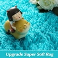 thumbnail image 3 of Arogan Super Soft Fluffy Area Rug For Living Room, Shaggy Carpet For Bedroom Nursery Room,6'x9',Blue, 3 of 7