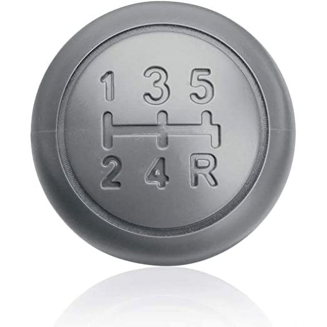 Pomo de palanca de cambios de coche de 5 velocidades para fiat 500 500c gris 2003 - 2012