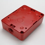 Fire Lite Alarms SB-I/O Red Fire Alarm Indoor/Outdoor Polycarbonate Surface Mount Back Box