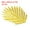 Gold, variant on Uxcell 10" Gold Palm Leaves, 12 Pack Artificial Palm Leaves Faux Palm Fronds Fake Palm Leaf Tree Leaves, Style 24