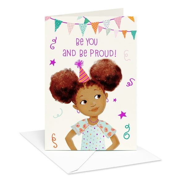 Our Voices Birthday Card for Girl (Be Proud)