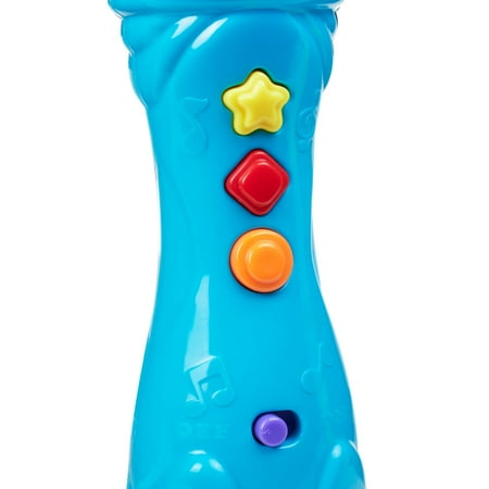 Spark Create Imagine, Interactive Learning Microphone Toy, 3 Modes, Unisex, Blue, 3 Years up