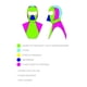 thumbnail image 3 of Balaclava KLIM Arctic Next Gen Negro Asfalto, 3 of 3