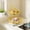Golden Medium, variant on Kitchen Onion, Ginger, Garlic Storage Basket, Desktop Vegetable Shelf, Household Multifunctional Living Room, Double-layer Fruit Storage Layer