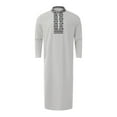 thumbnail image 1 of Xdzjlr Polos pour Hommes Robe Décontractée à Manches Longues avec Poche Robe à Carreaux T-Shirt Confortable Hommes TTG, 1 of 4