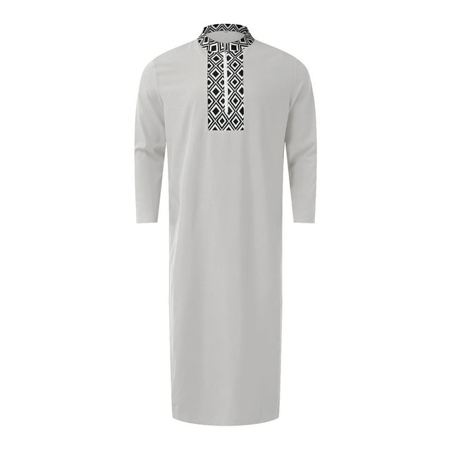 Xdzjlr Polos pour Hommes Robe Décontractée à Manches Longues avec Poche Robe à Carreaux T-Shirt Confortable Hommes TTG