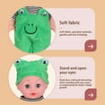thumbnail image 6 of LSLJS Reborn Baby Dolls Toddlers Toys, 13 inch Cute Realistic Baby Doll with Clothes, Play House Take Care PVC Simulation Baby Dolls for Age 3+ Girls Boys Gifts for Christmas Birthday on Clearance, 6 of 7