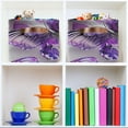 thumbnail image 7 of Purple Butterflies Watercolor Storage Bins Baskets With Handles Storage Box Clothes Organizer Organization Toys, 7 of 7