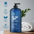 thumbnail image 6 of Botanic Hearth Tea Tree & Mint Body Wash, 16 fl oz | Moisturizing, Soothing, Deep Hydration, Promotes Healthy Skin | Ethically Sourced, Sulfate & Paraben Free, 6 of 10