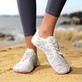 thumbnail image 4 of lnmuld Men Women Barefoot Shoes, Breathable Mesh Shoes for Water Yoga Fitness Hiking Color:White,Size:6, 4 of 7