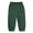 Green, variant on Ohufall 12M-8T Toddler Kids Baby Boys Girls Pants Solid Color Stretch Comfortable Cute Pant