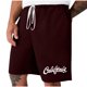 thumbnail image 1 of Mens Casual Shorts Lace-Up Elástico Cintura Bolsillo Ejercicio Fitness Hogar Pantalones de Media Longitud para Diario, 1 of 4