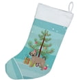 thumbnail image 2 of Carolines Treasures CK3864CS Fawn Puggle Christmas Tree Christmas Stocking, Large, Multicolor, 2 of 2