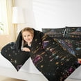 thumbnail image 4 of jejeloiu Witch'S Hat Bedding Comforter Set,Boho Exotic Style Twin Comforter Sets,3D Colorful Diamond Bedding Set For Girls Teens,Microfiber Bedroom Decor Reversible,2 Pieces, 4 of 8