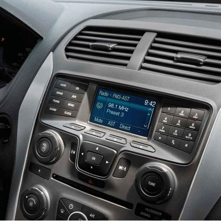 Metra - Dash Kit for Select Ford Vehicles - Matte Black