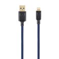 thumbnail image 1 of Fonemax Ultra Toughness Lightning a USB "fuerte" cable de carga rápida de la serie Blue 2M, 1 of 2