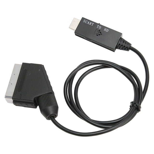Adaptador de interfaz multimedia SCAR Tto HD, SCART a HD Multimedia Convertidor de interfaz multimedia SCAR Tto HD Cable de interfaz multimedia SCAR Tto HD Durabilidad probada en el tiempo