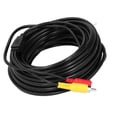 thumbnail image 5 of Portable CCTV Cable 2-In 1 Video Power Cord RCA+DC Connector for Surveillance Camera DVD Player(15m 49.2ft ), 5 of 5