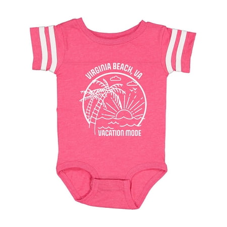 

Inktastic Summer Vacation Mode Virginia Beach Virginia Gift Baby Boy or Baby Girl Bodysuit