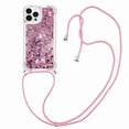 thumbnail image 4 of Funda FOXDOCK para iPhone 13 Pro Max con Cuerda Ajustable, Brillo Líquido, Protección Antigolpes y Lente – Ideal para Regalo, 4 of 6