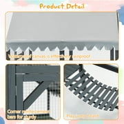 82L Catio Enclosure for Cars, Seizeen Outdoor Cat House Cat Cage Extra Large Walk-in Enclosure for Kitty Pet w/Waterproof Top, Bridges, Platforms, Rest Boxes