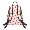thumbnail image 2 of Balery Strawberry Lightweight Backpack for Men and Women - Durable and Water-Resistant, Ideal for School, Work, Travel, and Everyday Use, 2 of 9