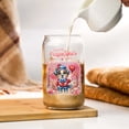 thumbnail image 3 of Happy Valentine’s Day Adorable Australian Shepherd Puppy Holding Heart Balloon 16oz Glass Cup Mug Aussie Dog Lover Gifts Glass Can - 00030, 3 of 5