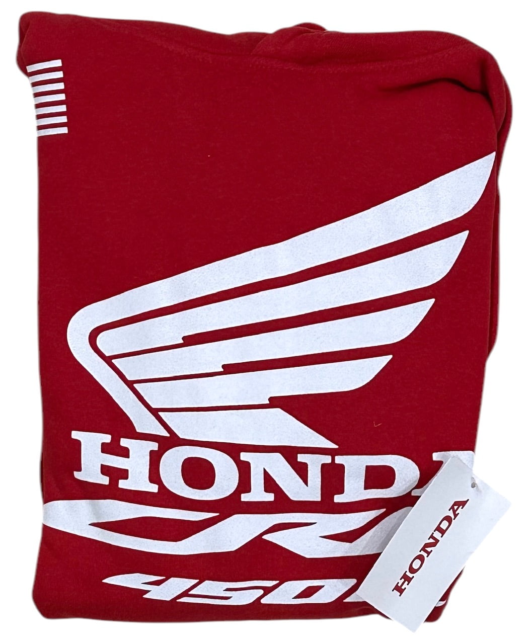 Honda Racing Team Men's Choice of Champs Hoodie Sweatshirt (Medium, Red)