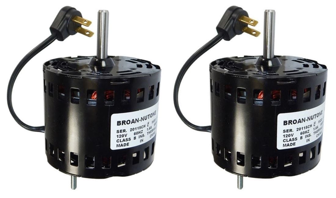 S99080596 Broan Nutone Vent Fan Motor JA2P258N 99080596 2 Pack