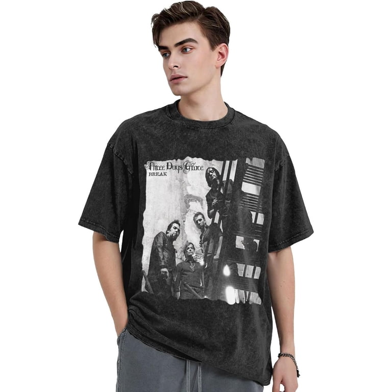 Three Days Grace Shirt Men Women Vintage Oversized T Shirt Summer