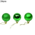 thumbnail image 2 of Visland 24PCS Christmas Balls Ornaments for Xmas Christmas Tree - 3 Style Shatterproof Christmas Tree Decorations Hanging Ball for Holiday Wedding Party Decor, 2 of 4