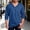 Navy, variant on Long Sleeve Hippie Shirts for Men - Casual Loose Fit Soft Breathable Full Sleeves Mens V Neck Longline T Shirts Size M-5XL Navy